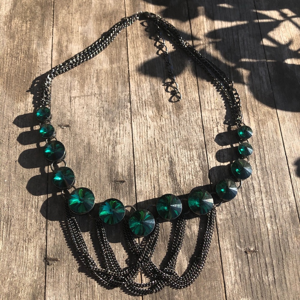 ***SOLD***Green necklace